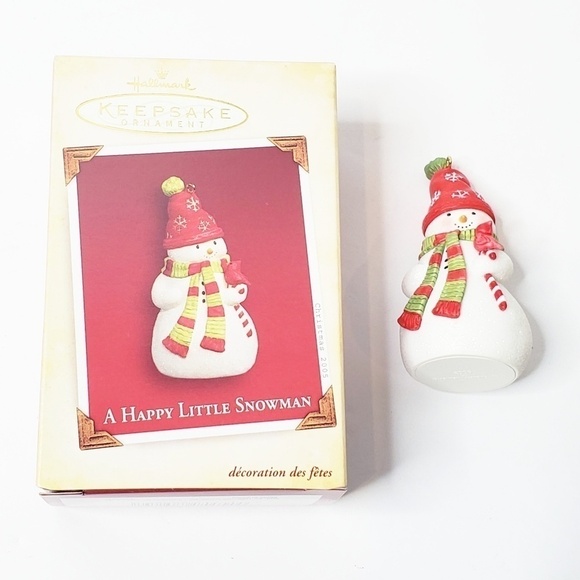 Hallmark Happy Little Snowman Christmas Ornament - Picture 2 of 4